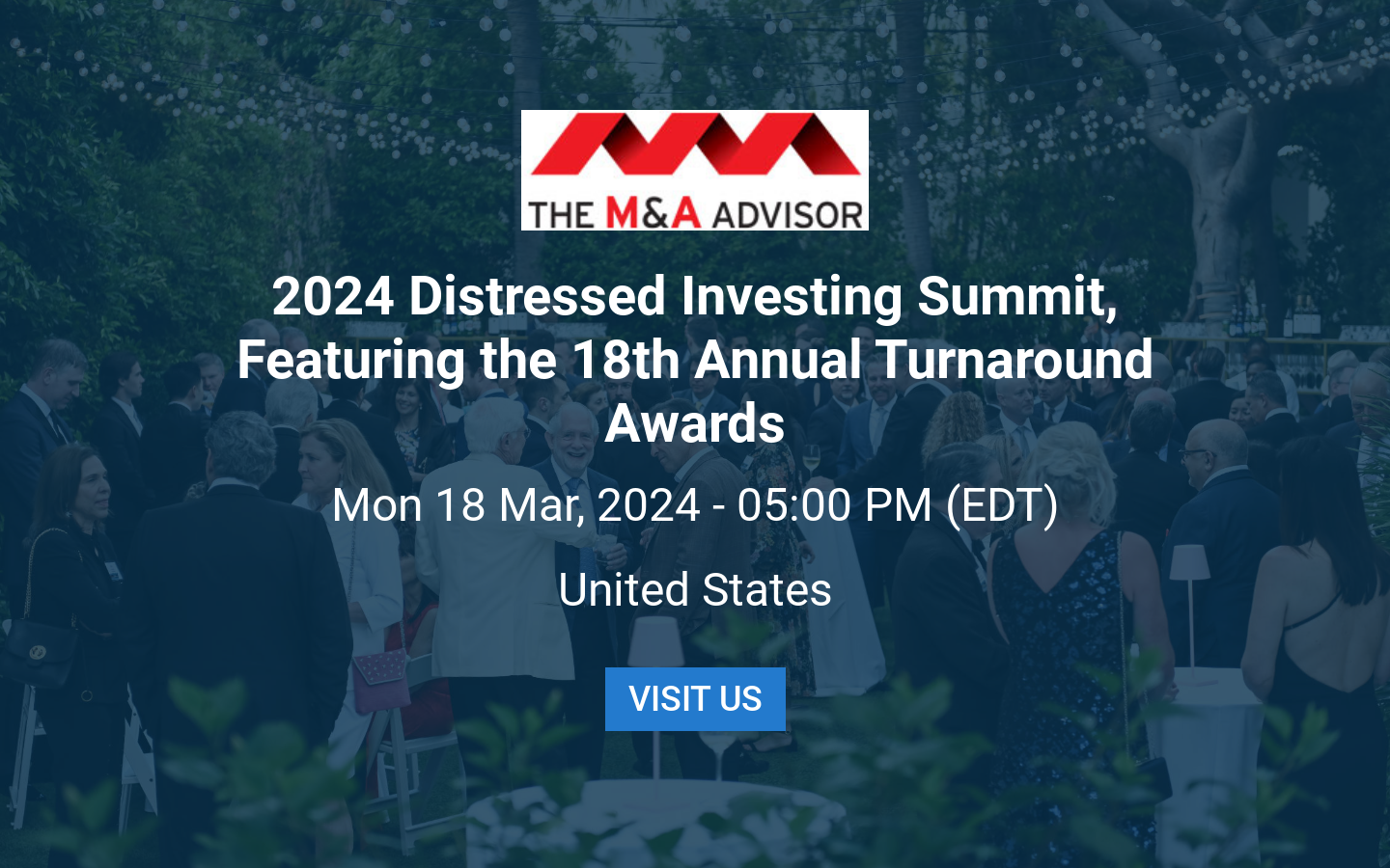 2025 Distressed Investing Summit, Featuring the 18th Annual Turnaround